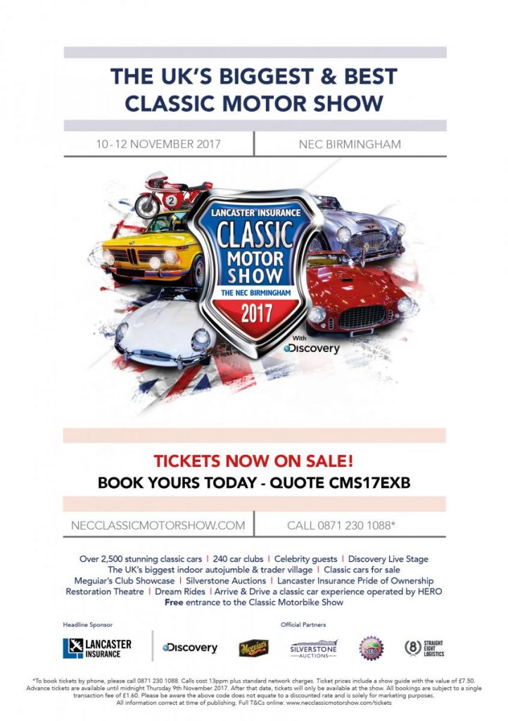 KWE Jaguar restoration at the NEC classic motor show